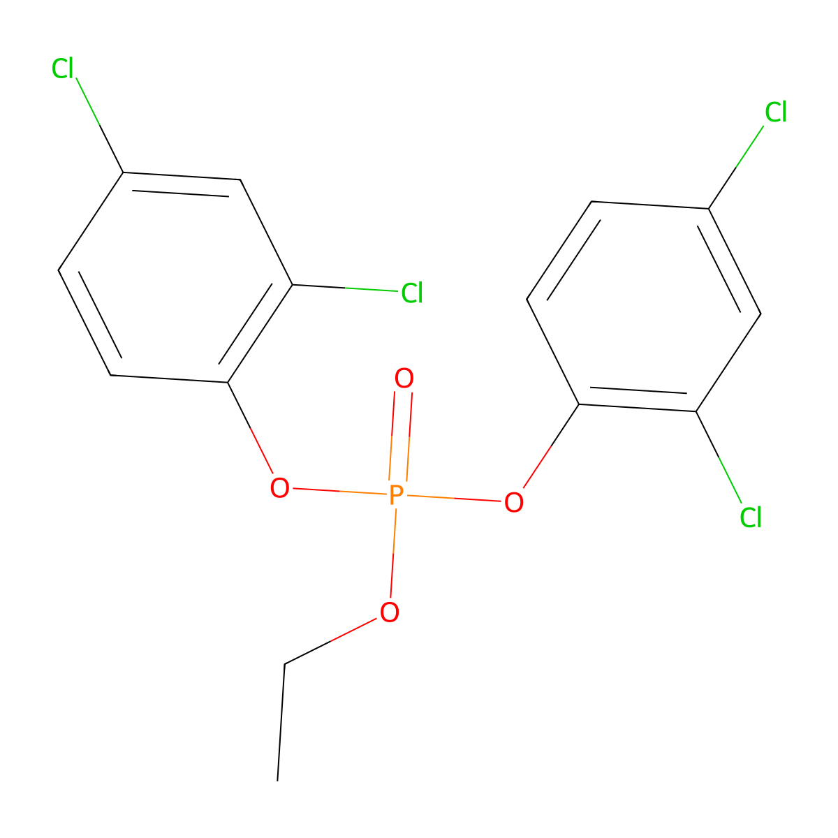 Phosdiphen molecular structure, CAS 36519-00-3