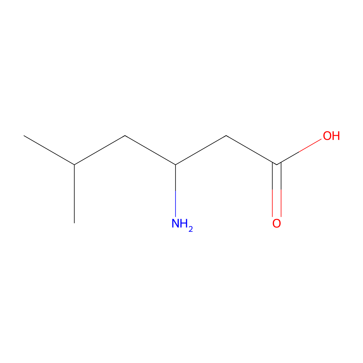 DL-beta-Homoleucine molecular structure, CAS 3653-34-7