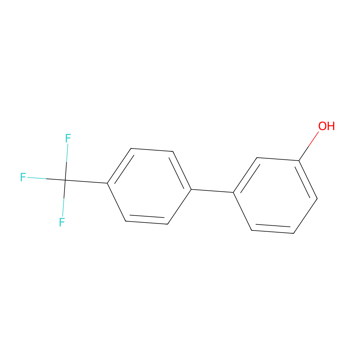 4'-(Trifluoromethyl)[1,1'-biphenyl]-3-ol molecular structure, CAS 365426-93-3