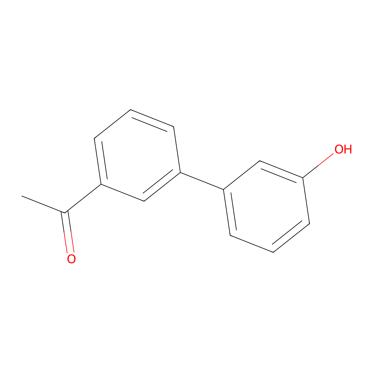 3-(3-Acetylphenyl)phenol molecular structure, CAS 365427-02-7