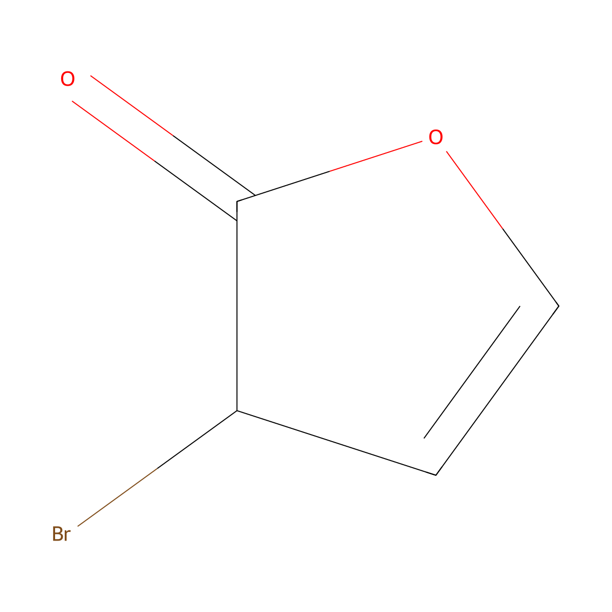 2(3H)-Furanone, 3-bromo- molecular structure, CAS 365532-34-9