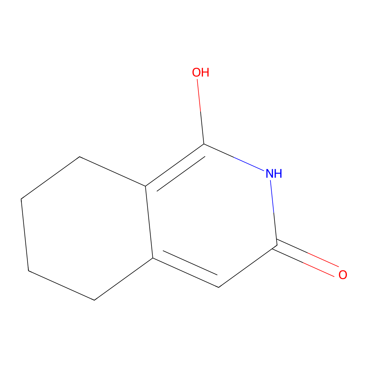 5,6,7,8-Tetrahydroisoquinoline-1,3-diol molecular structure, CAS 36556-02-2