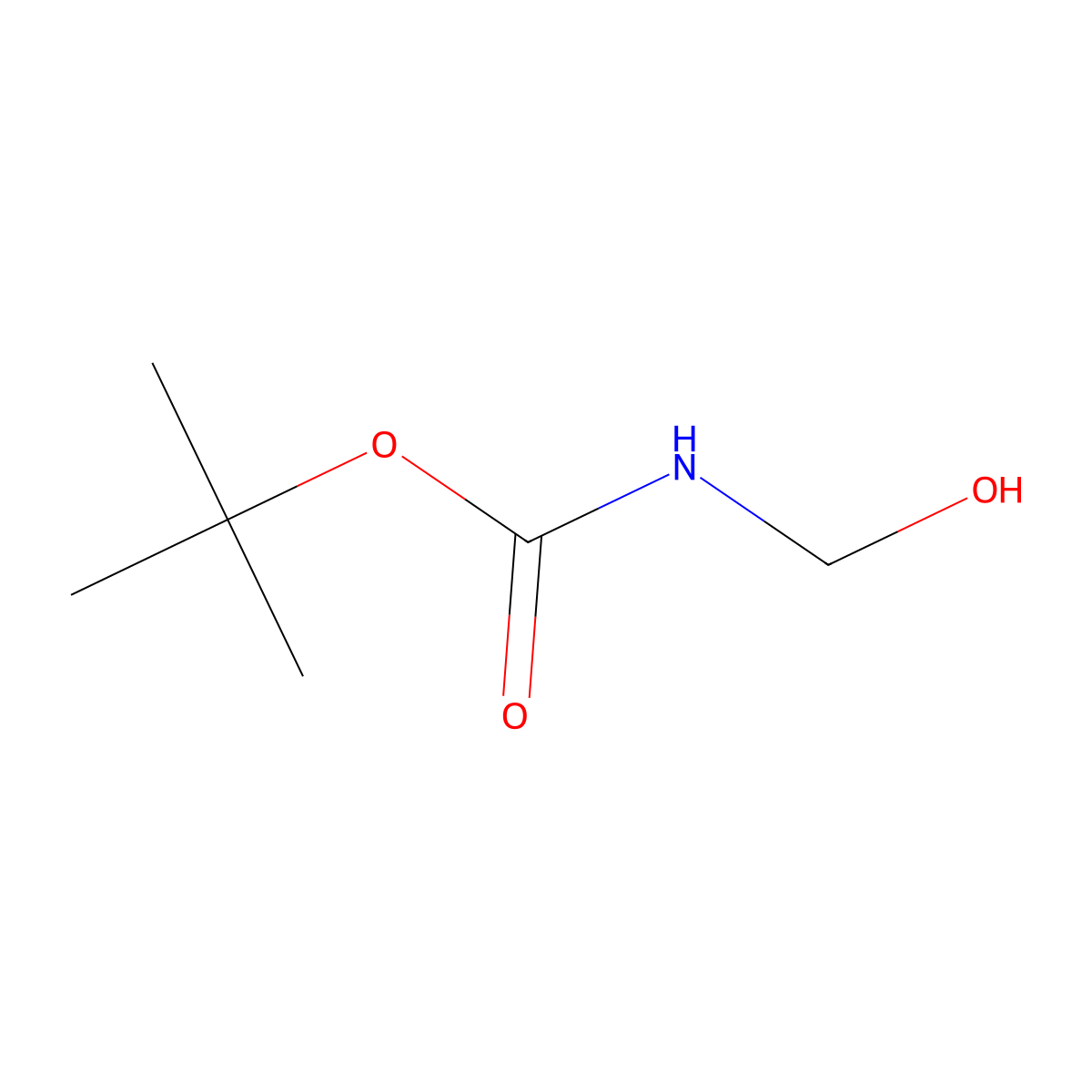 N-Boc-aminomethanol molecular structure, CAS 365572-48-1