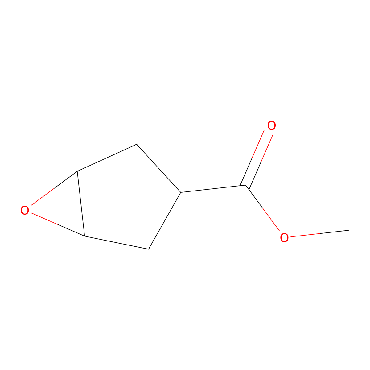 Methyl 6-oxabicyclo[3.1.0]hexane-3-carboxylate molecular structure, CAS 365996-95-8