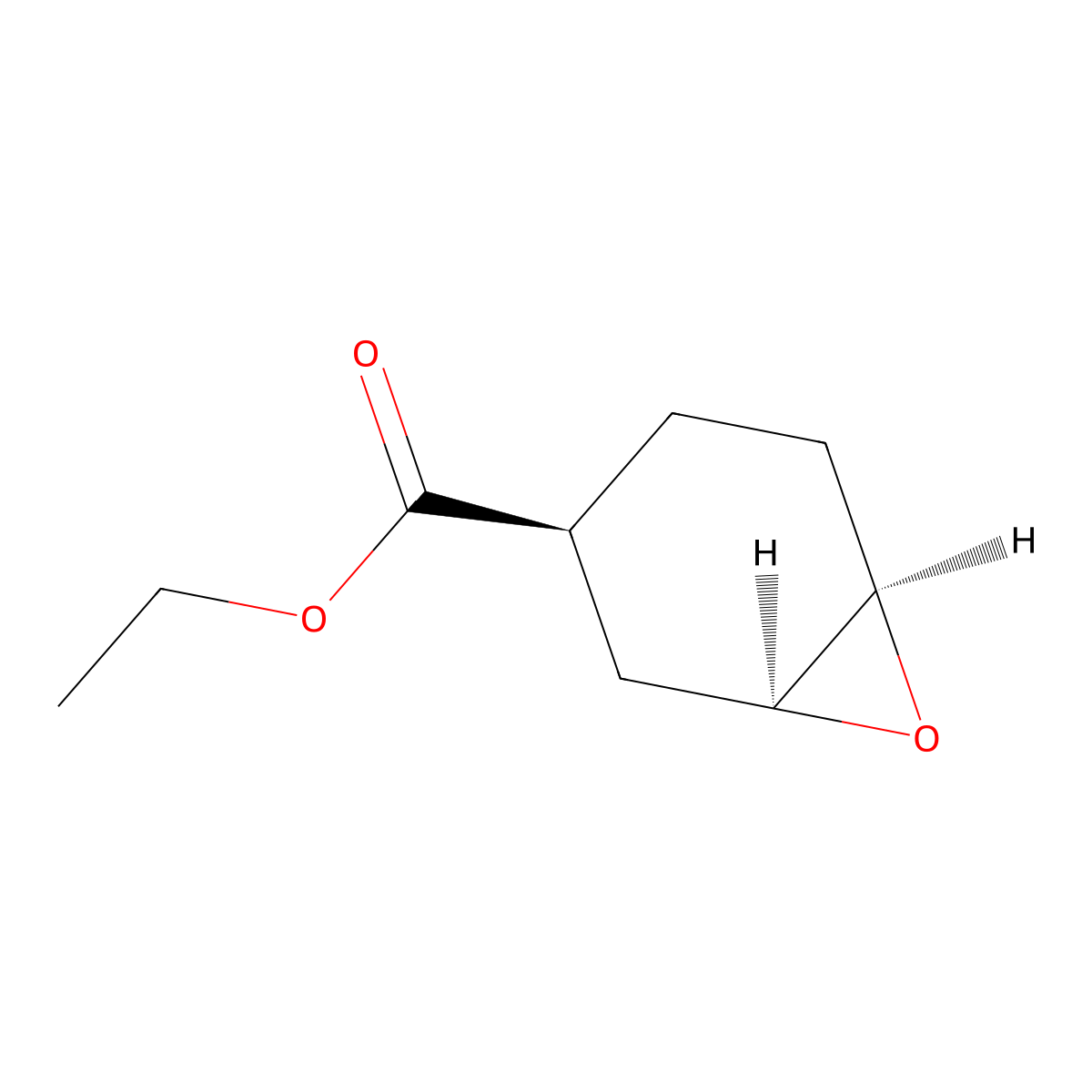 Ethyl (1S,3S,6R)-7-oxabicyclo(4.1.0)heptane-3-carboxylate molecular structure, CAS 365997-31-5
