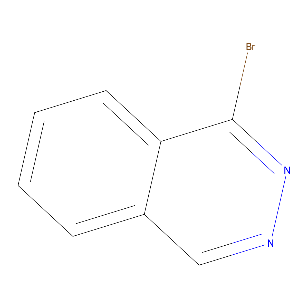 1-Bromophthalazine molecular structure, CAS 3660-91-1