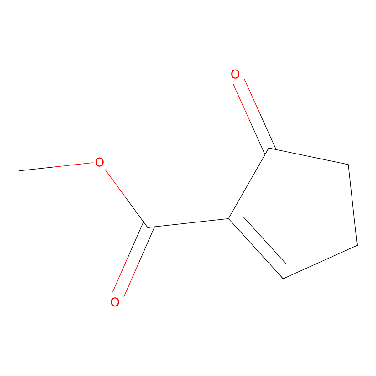 Methyl 5-oxocyclopent-1-enecarboxylate molecular structure, CAS 36601-73-7