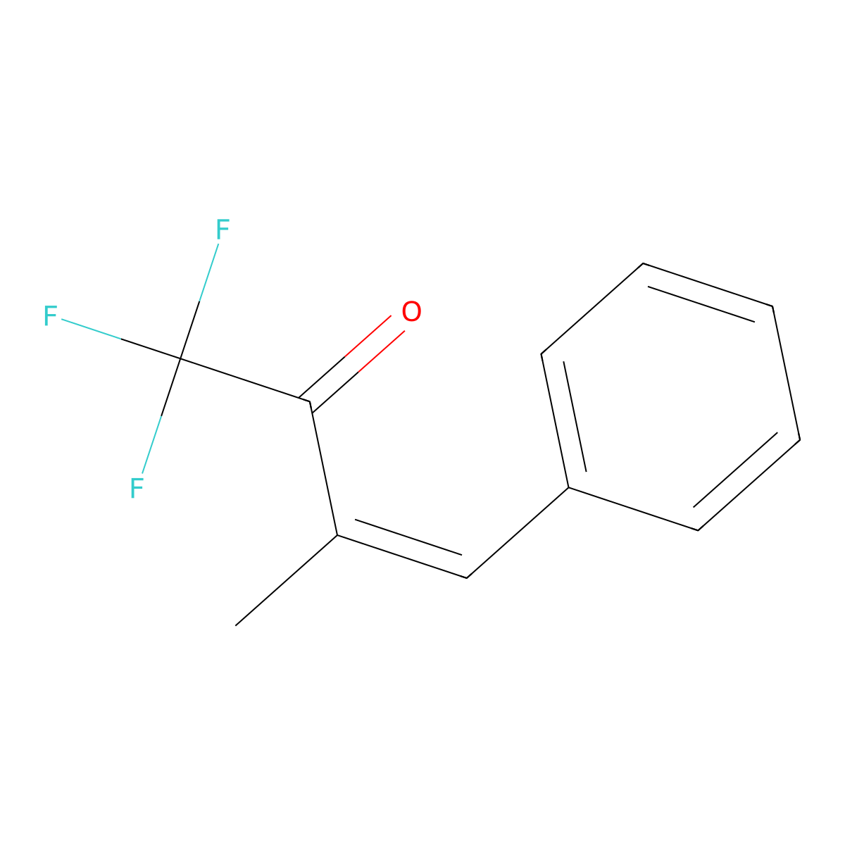 (E)-1,1,1-Trifluoro-3-methyl-4-phenylbut-3-en-2-one molecular structure, CAS 366014-13-3