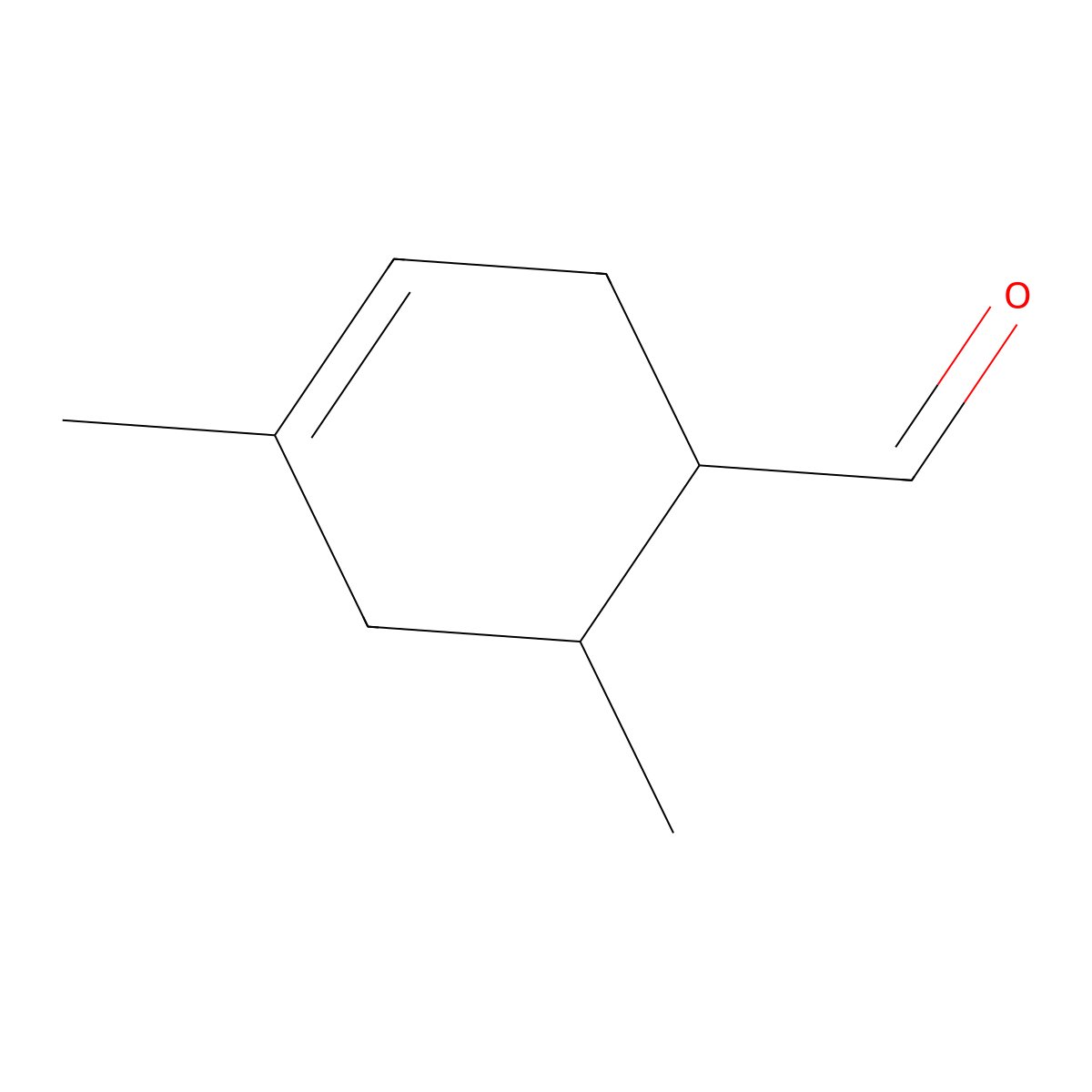4,6-Dimethylcyclohex-3-ene-1-carbaldehyde molecular structure, CAS 36635-35-5