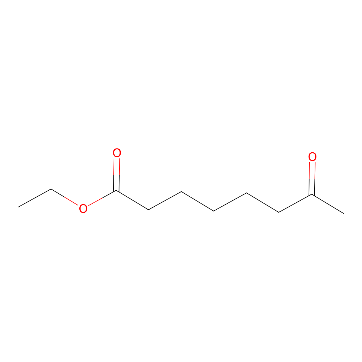 Ethyl 7-oxooctanoate molecular structure, CAS 36651-36-2