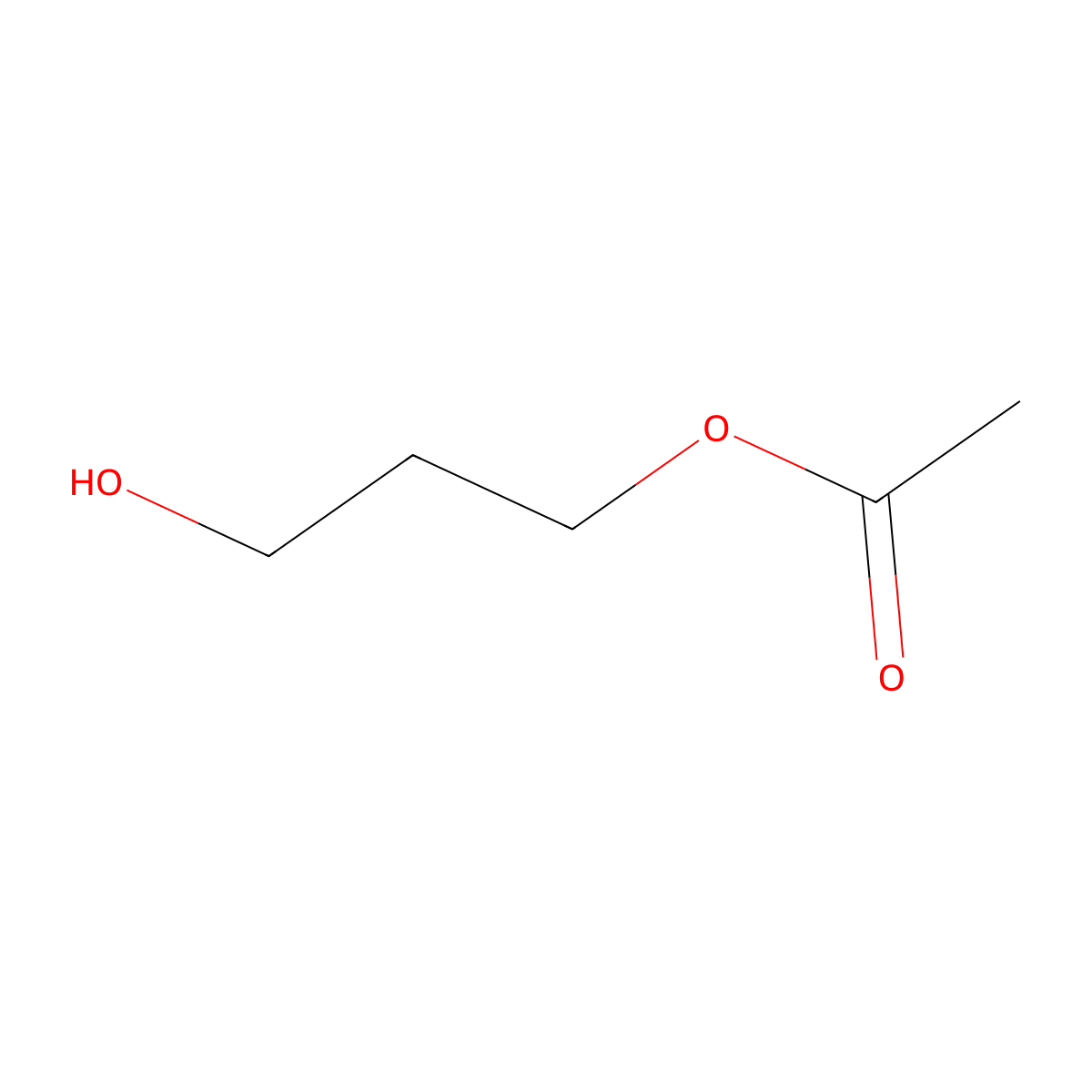 3-hydroxypropyl Acetate molecular structure, CAS 36678-05-4