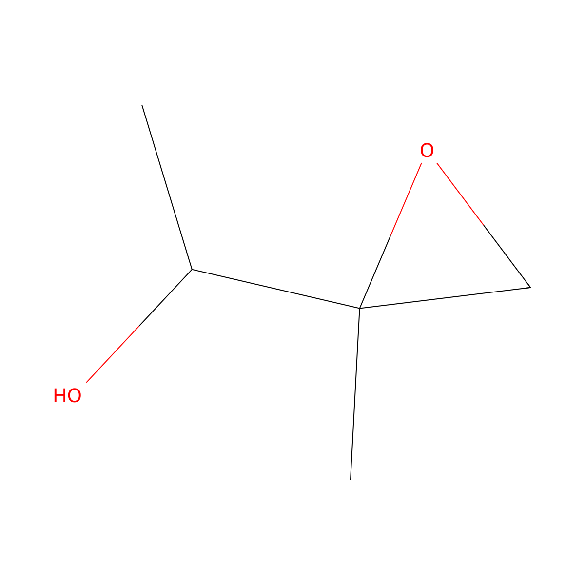 1-(2-Methyloxiran-2-yl)ethan-1-ol molecular structure, CAS 36688-49-0