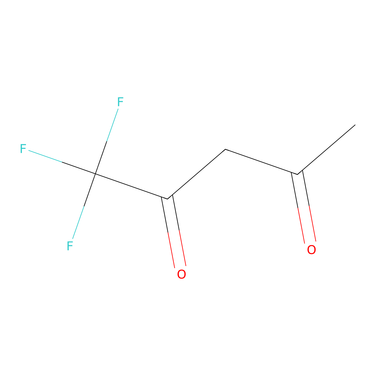 1,1,1-Trifluoro-2,4-pentanedione molecular structure, CAS 367-57-7