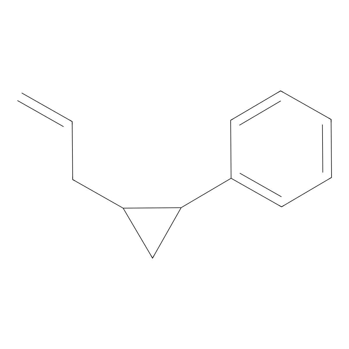 [2-(Prop-2-en-1-yl)cyclopropyl]benzene molecular structure, CAS 36713-67-4