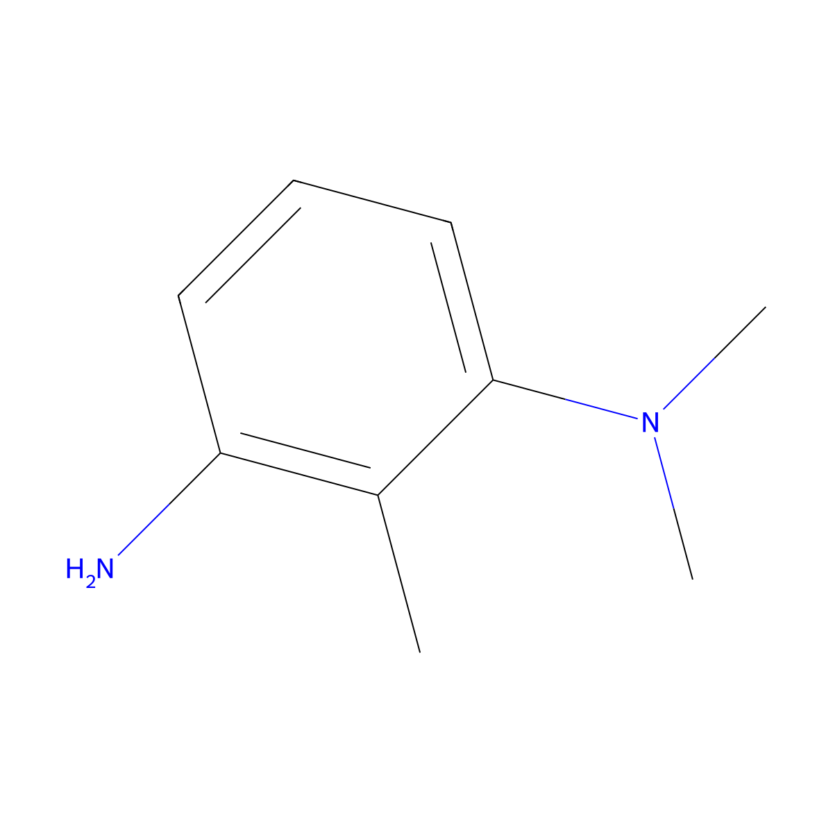 1-N,1-N,2-trimethylbenzene-1,3-diamine molecular structure, CAS 36714-85-9