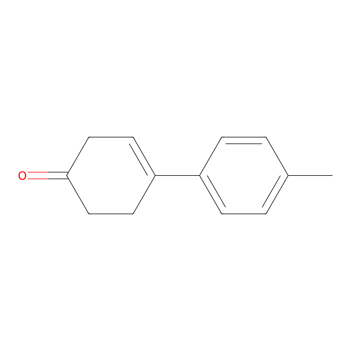 4-(4-Methylphenyl)-3-cyclohexen-1-one molecular structure, CAS 36716-74-2