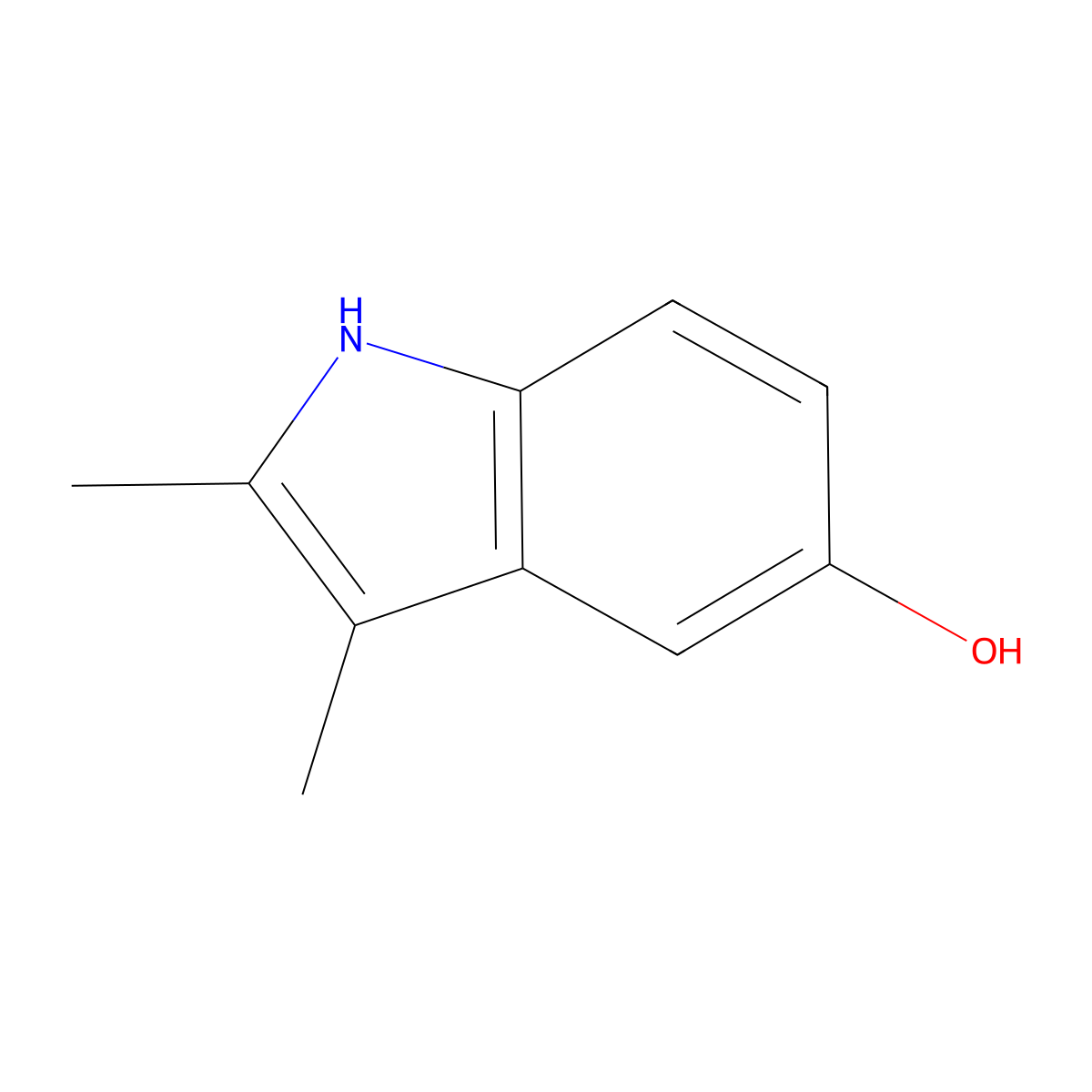 2,3-Dimethyl-1H-indol-5-ol molecular structure, CAS 36729-22-3