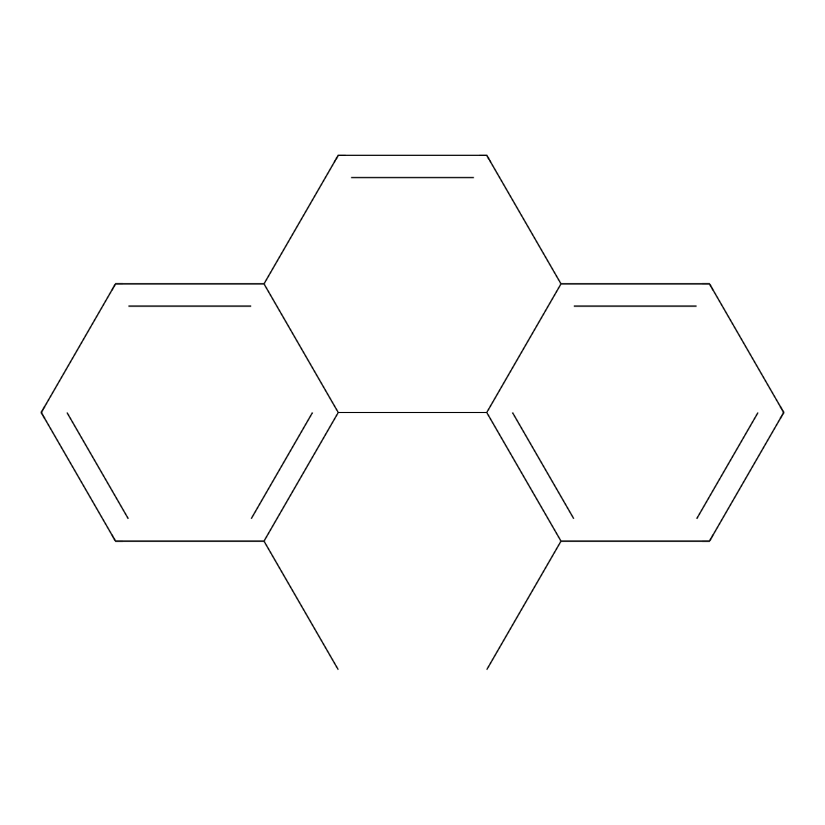 4,5-Dimethylphenanthrene molecular structure, CAS 3674-69-9