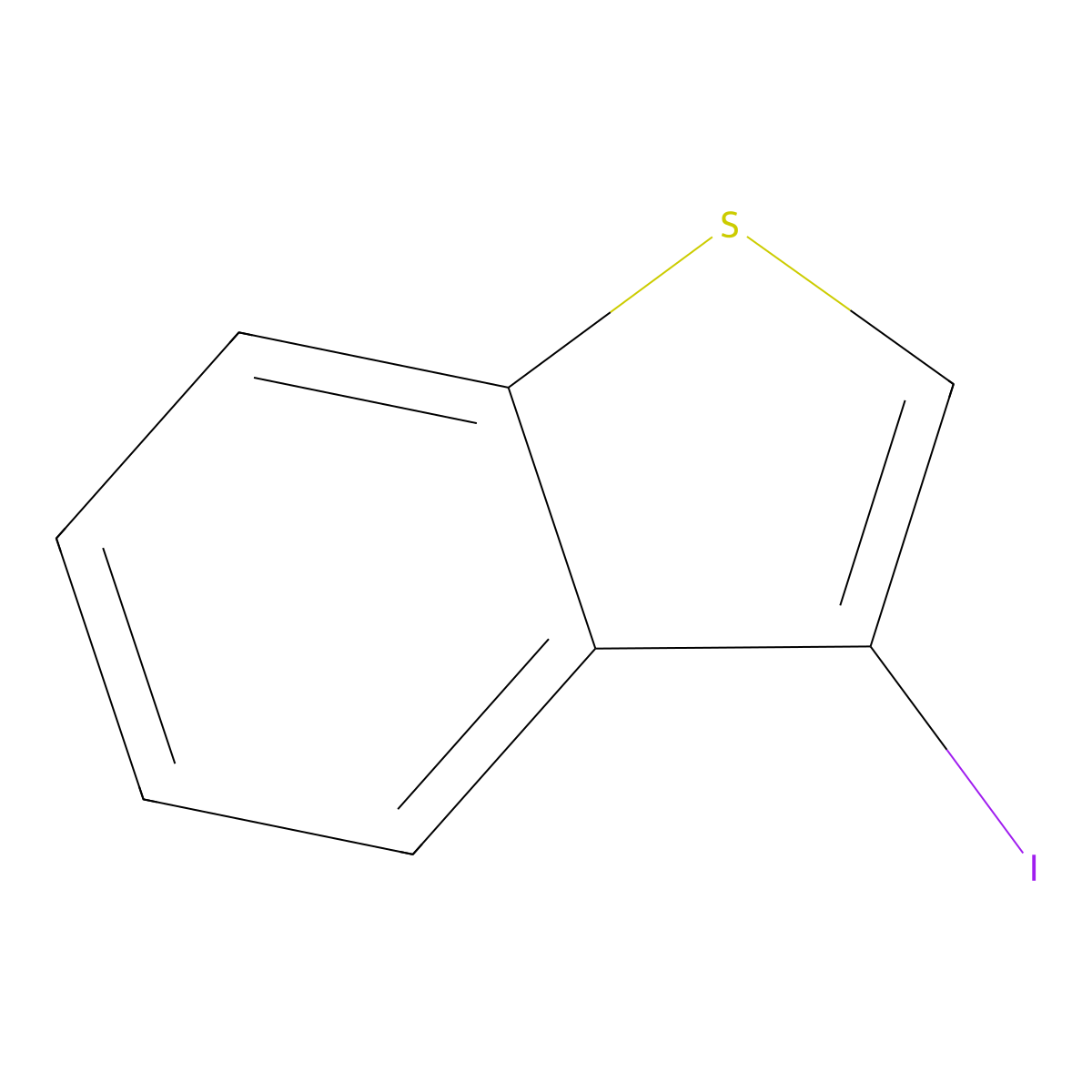 3-Iodobenzo[b]thiophene molecular structure, CAS 36748-88-6