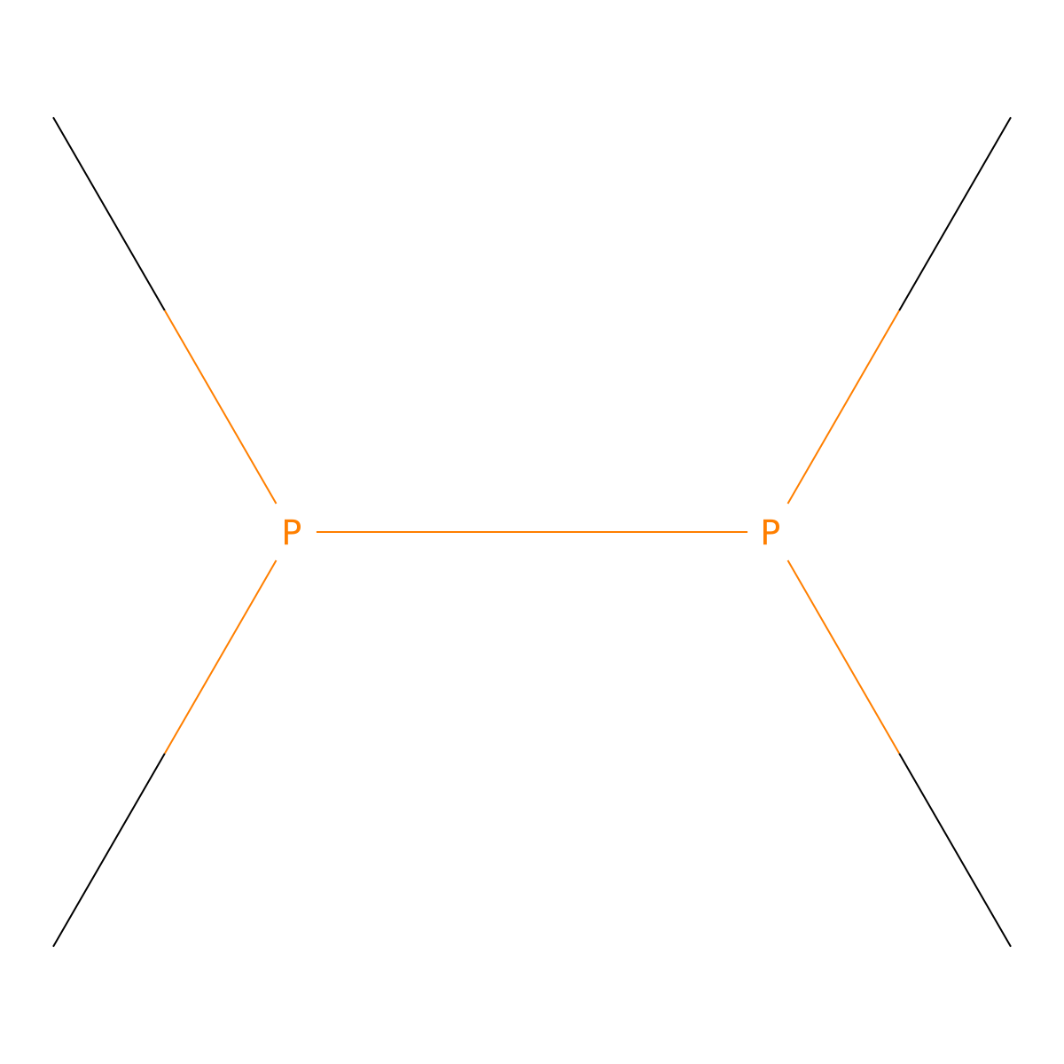 Tetramethyldiphosphine molecular structure, CAS 3676-91-3