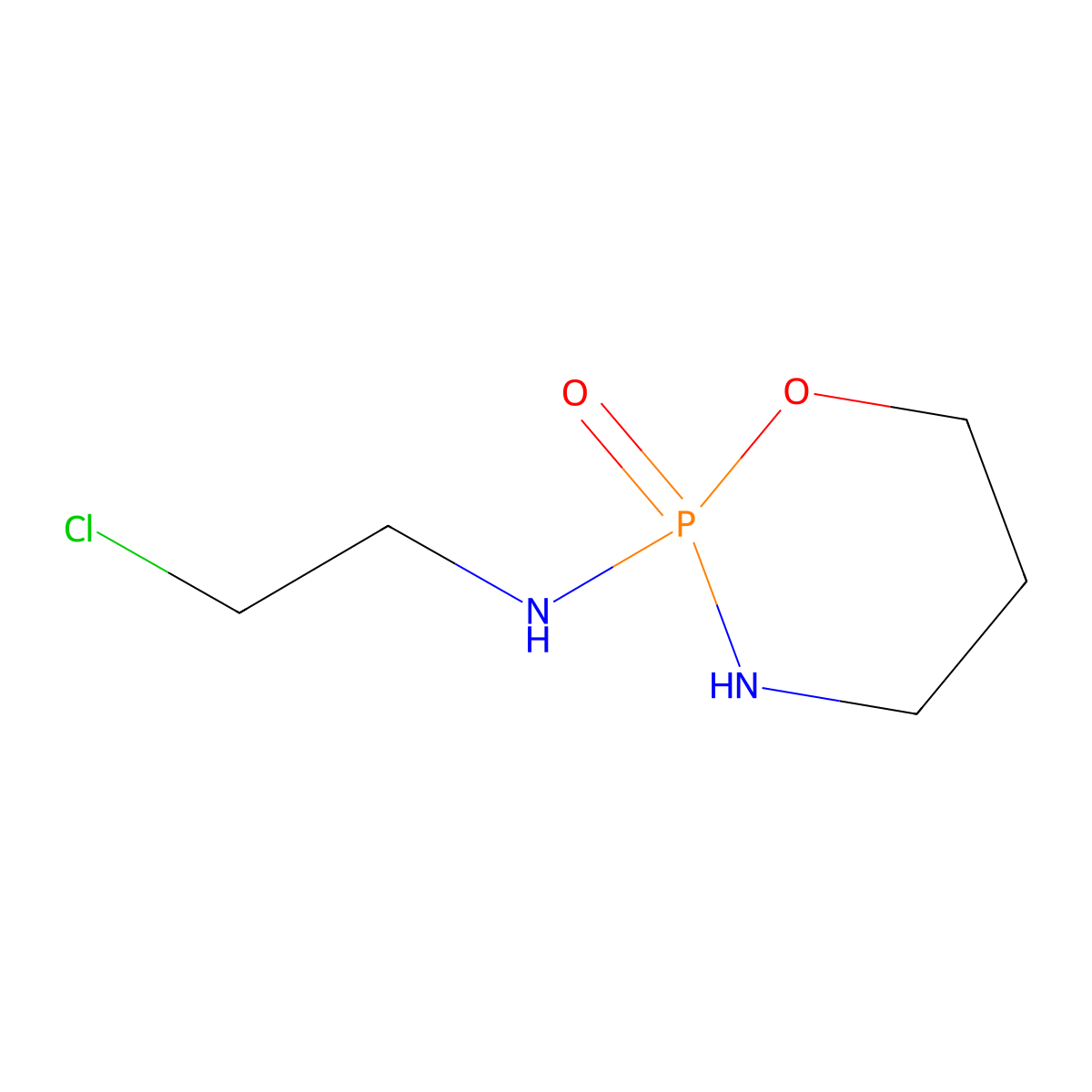 3-Dechloroethylifosfamide molecular structure, CAS 36761-83-8