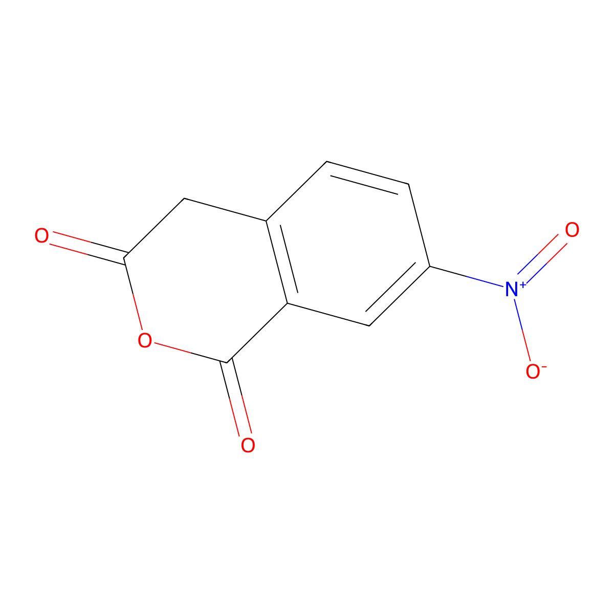 7-Nitroisochroman-1,3-dione molecular structure, CAS 36795-25-2