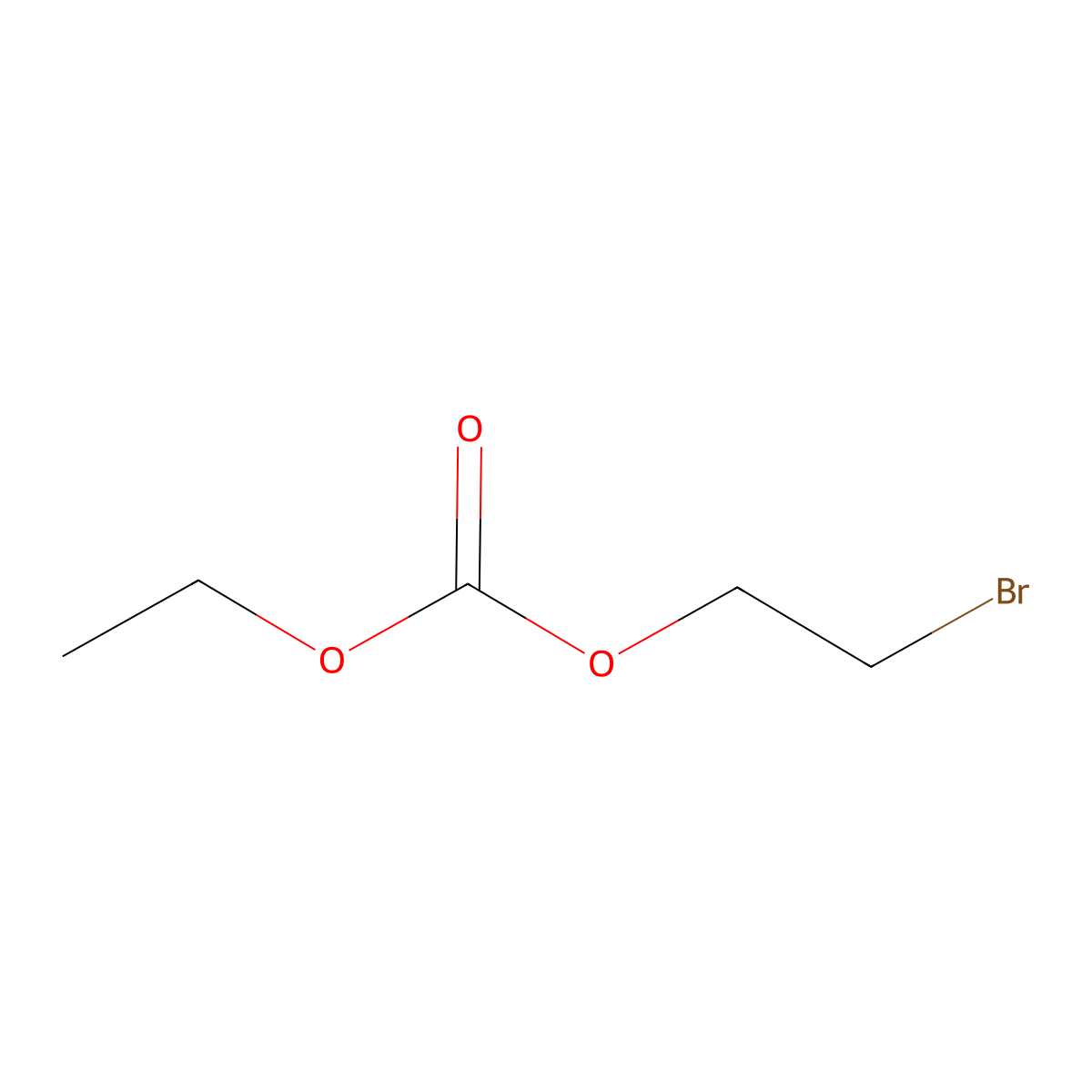 2-Bromoethyl ethyl carbonate molecular structure, CAS 36842-22-5