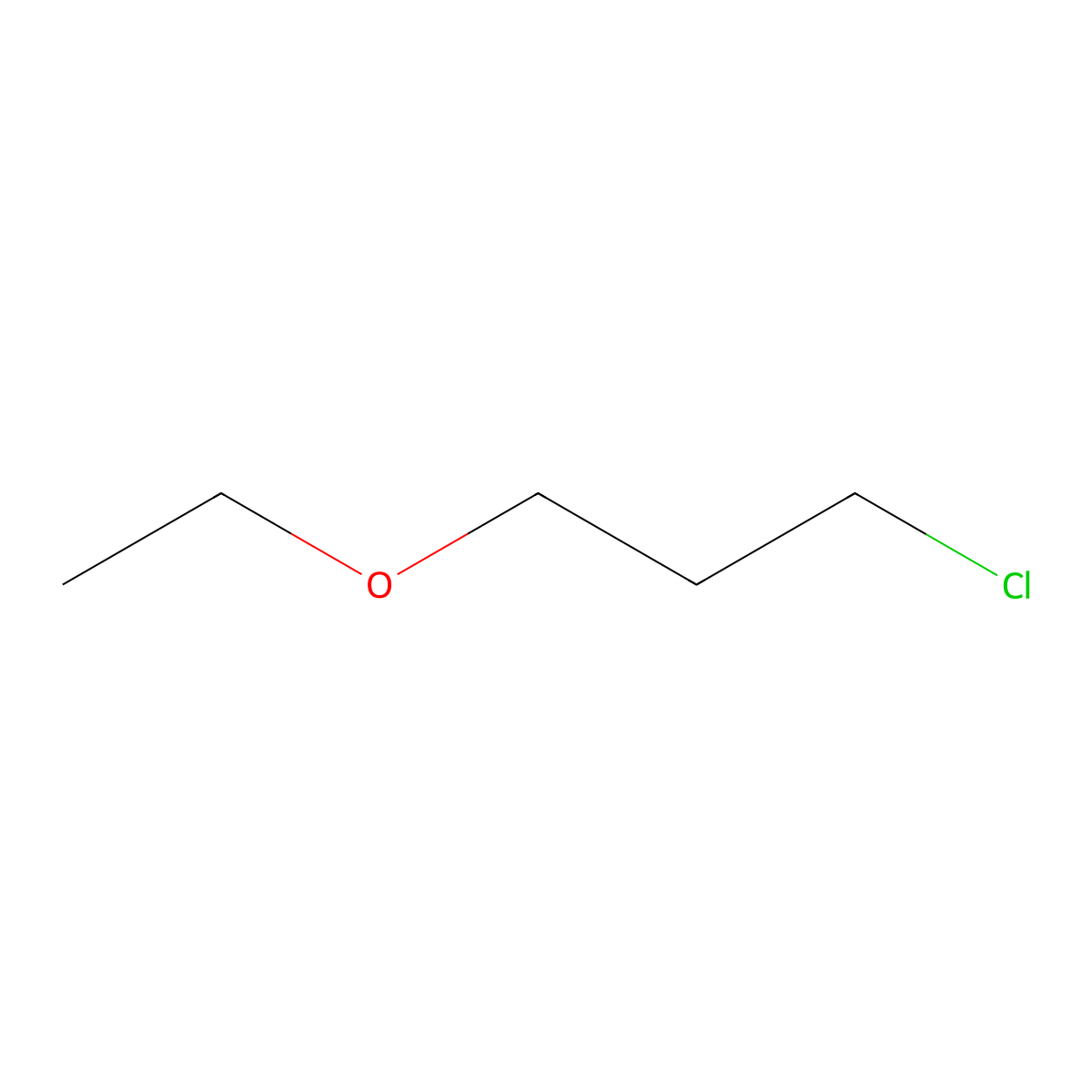 1-Chloro-3-ethoxypropane molecular structure, CAS 36865-38-0