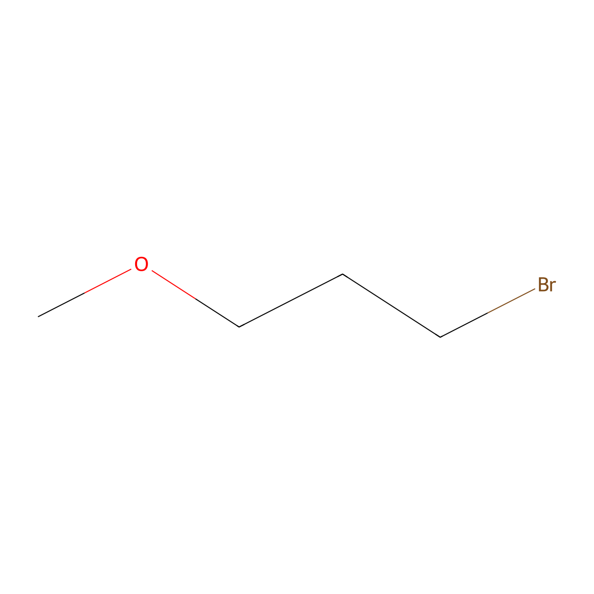 1-Bromo-3-methoxypropane molecular structure, CAS 36865-41-5