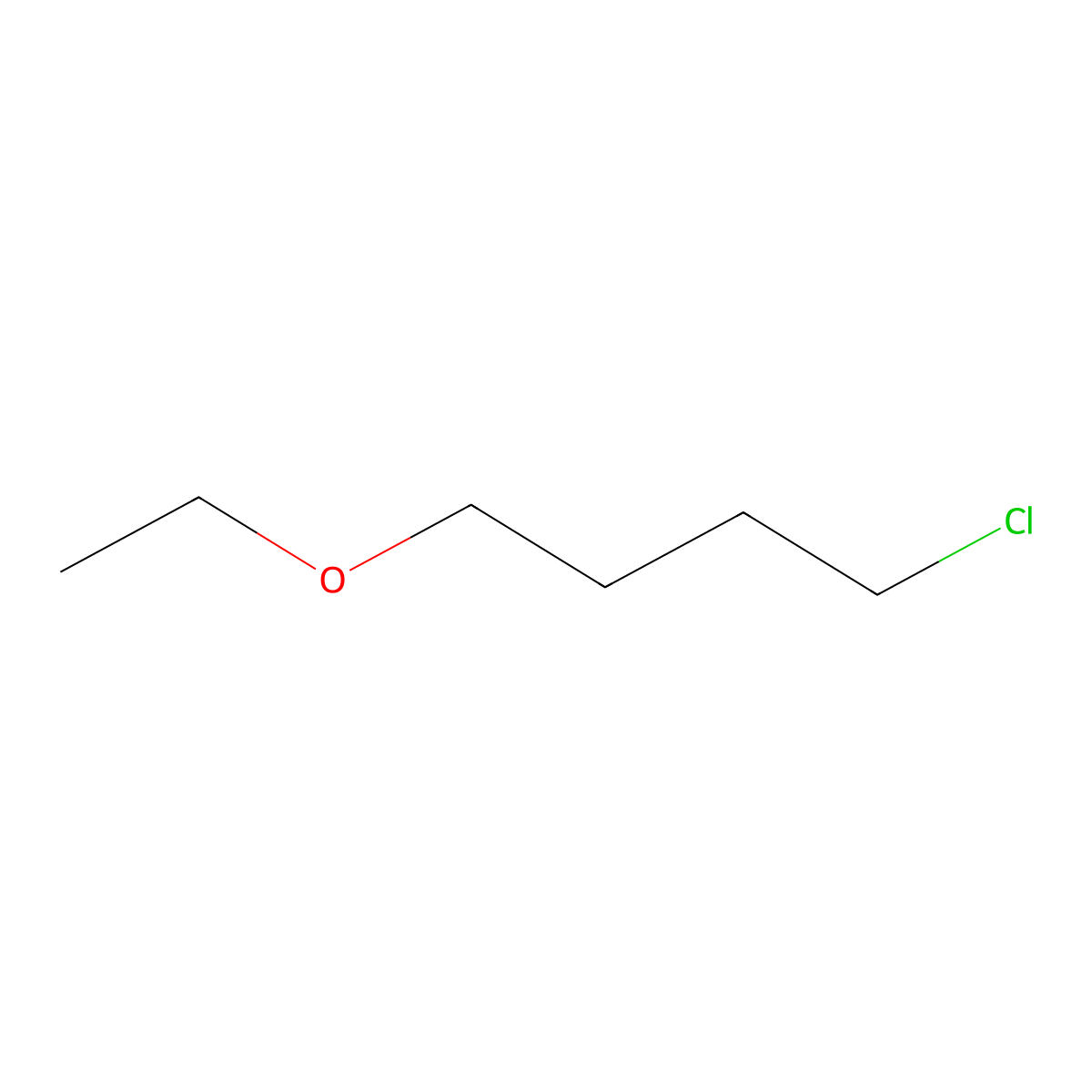1-Chloro-4-ethoxybutane molecular structure, CAS 36865-43-7