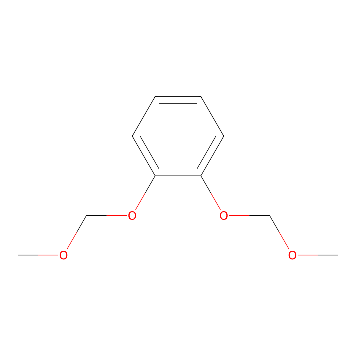 1,2-Bis(methoxymethoxy)benzene molecular structure, CAS 3688-89-9