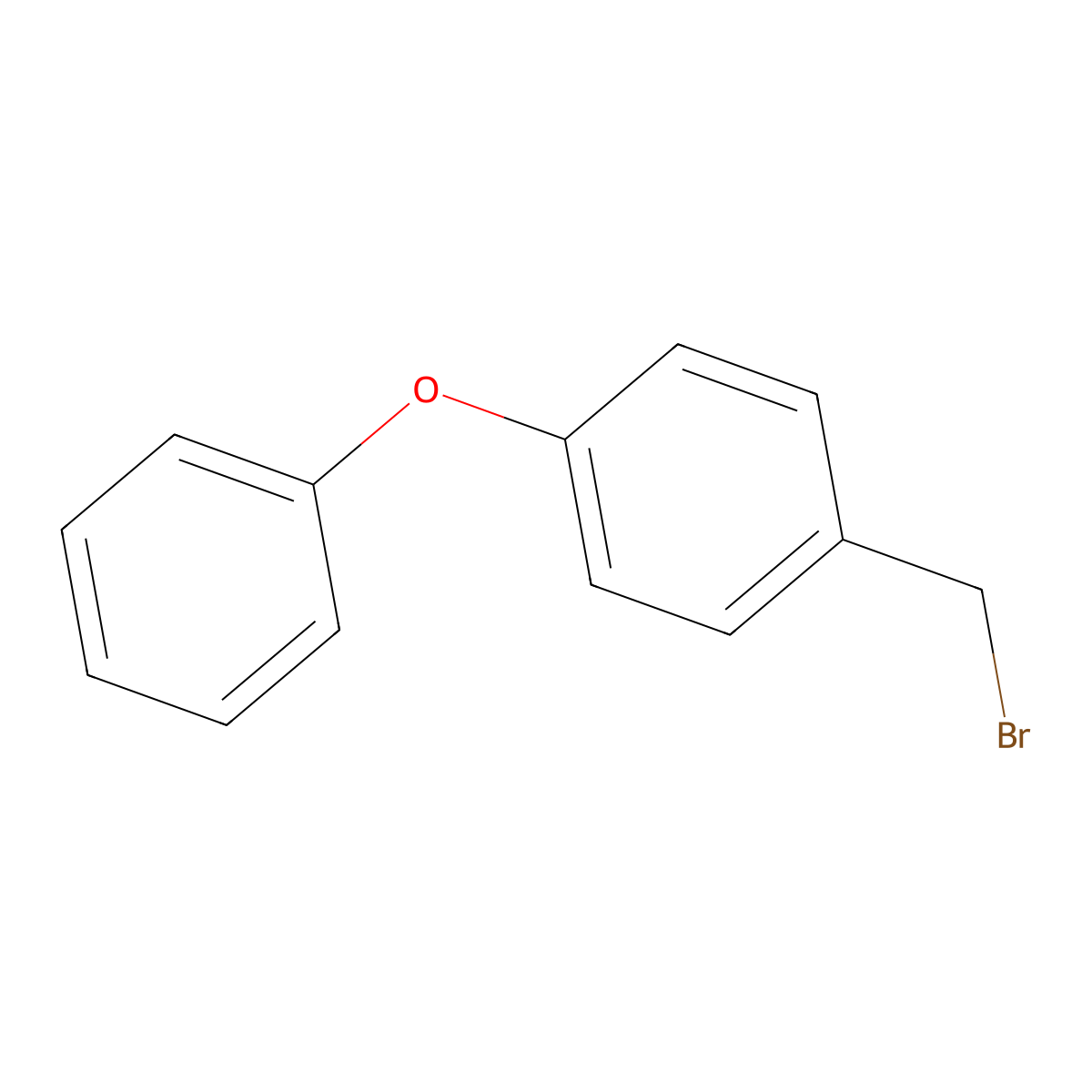 1-(Bromomethyl)-4-phenoxybenzene molecular structure, CAS 36881-42-2