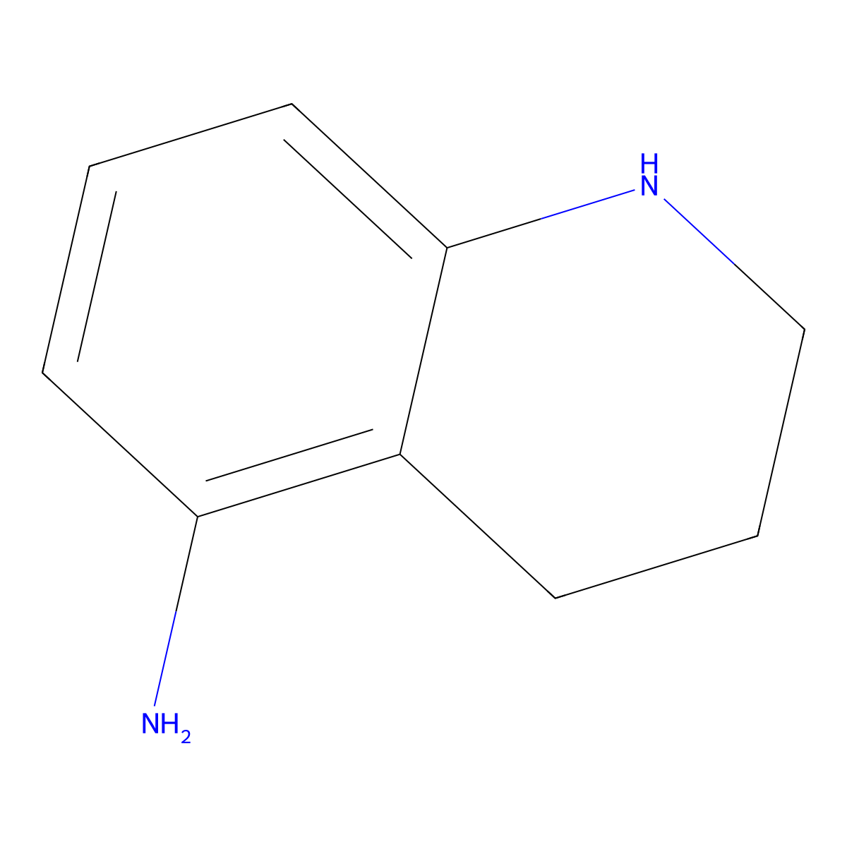 1,2,3,4-Tetrahydroquinolin-5-amine molecular structure, CAS 36887-98-6