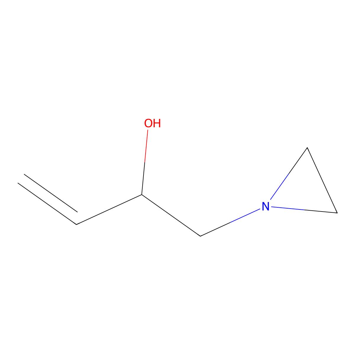 Tetramin molecular structure, CAS 3691-16-5