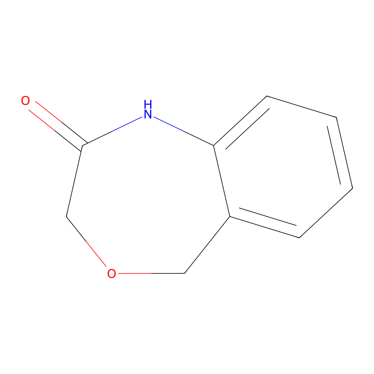 1,2,3,5-Tetrahydro-4,1-benzoxazepin-2-one molecular structure, CAS 3693-08-1