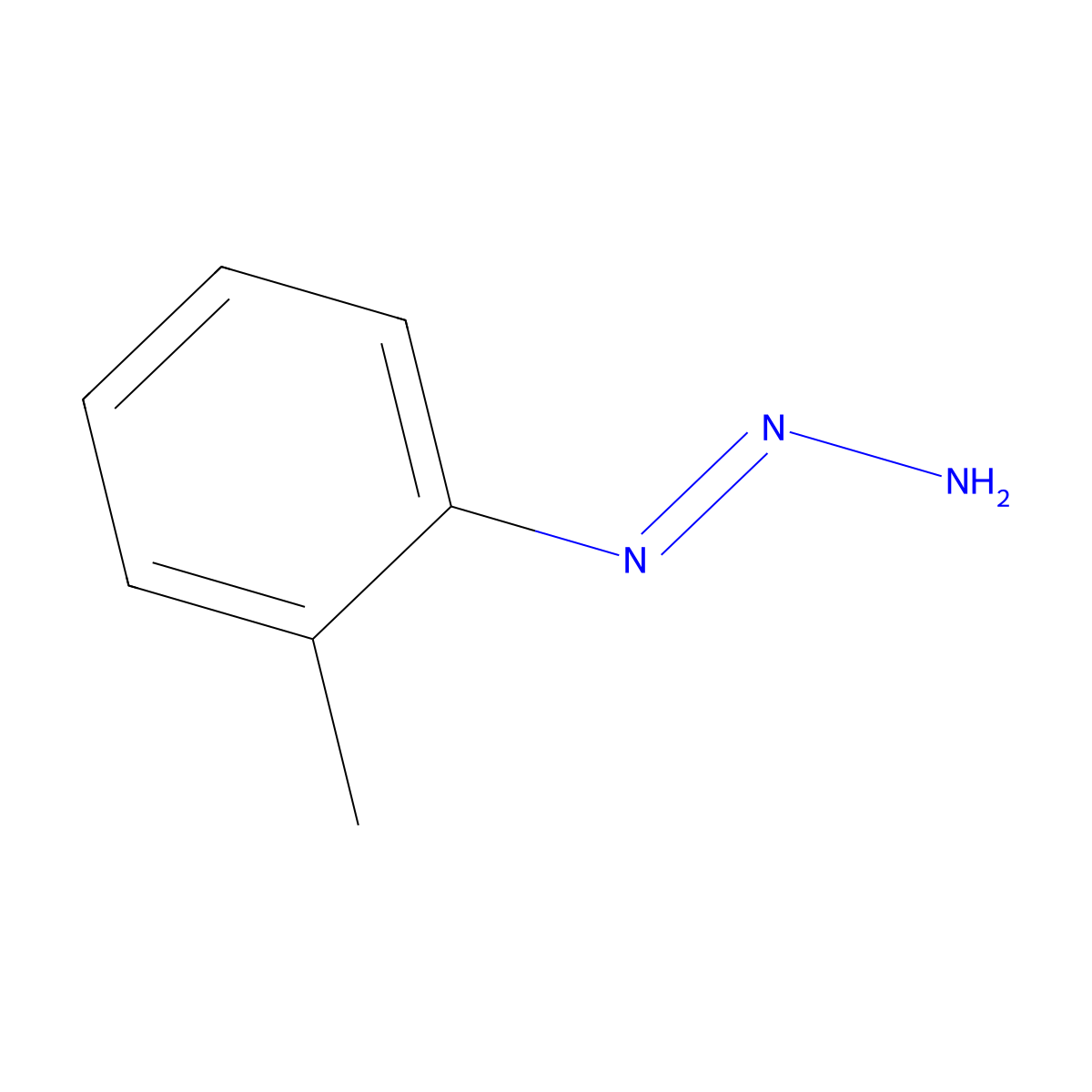 (1E)-1-(2-Methylphenyl)triaz-1-ene molecular structure, CAS 3693-20-7