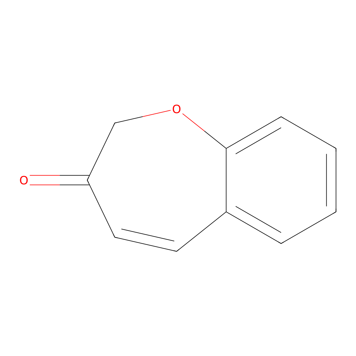 1-Benzoxepin-3(2H)-one molecular structure, CAS 369376-68-1
