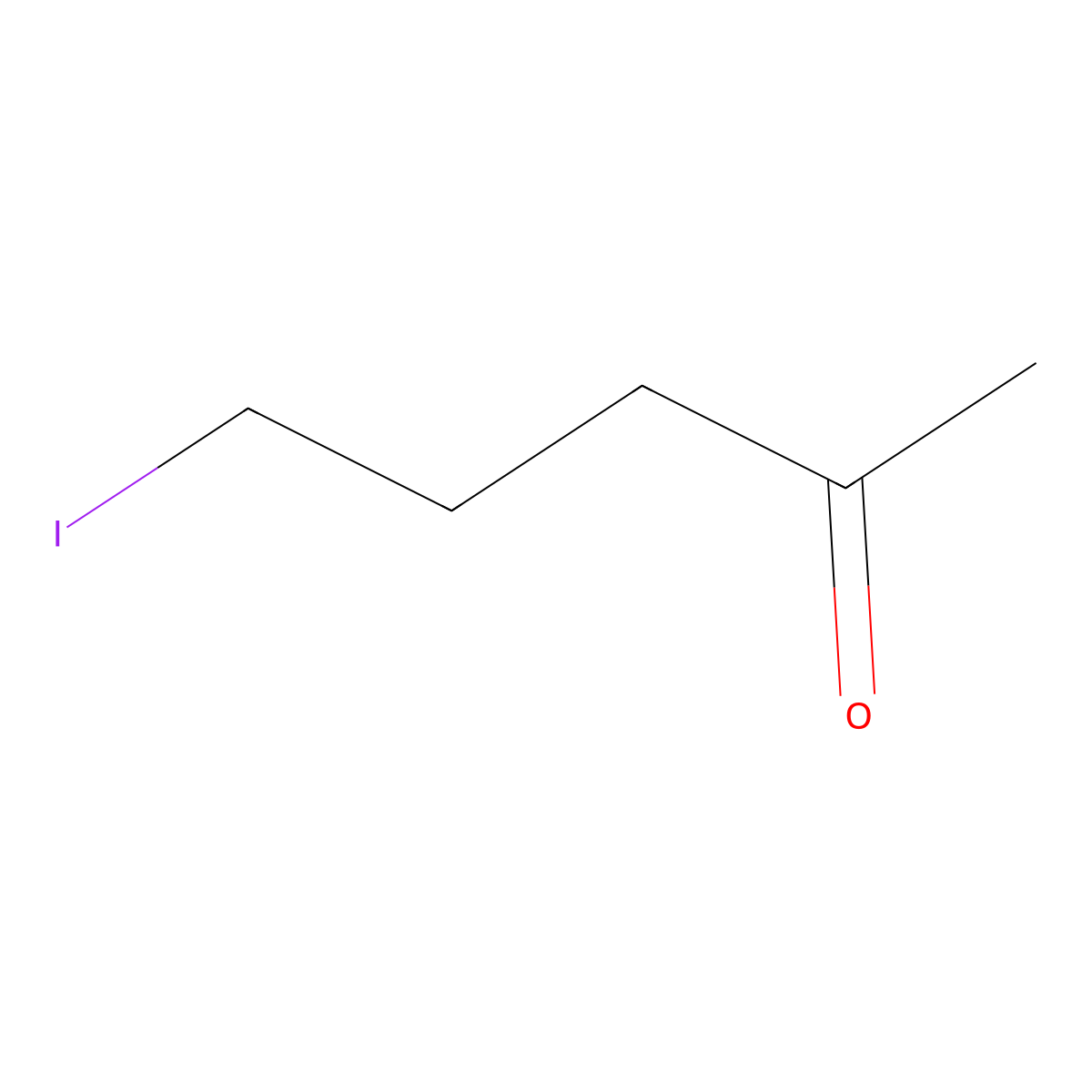 5-Iodopentan-2-one molecular structure, CAS 3695-29-2