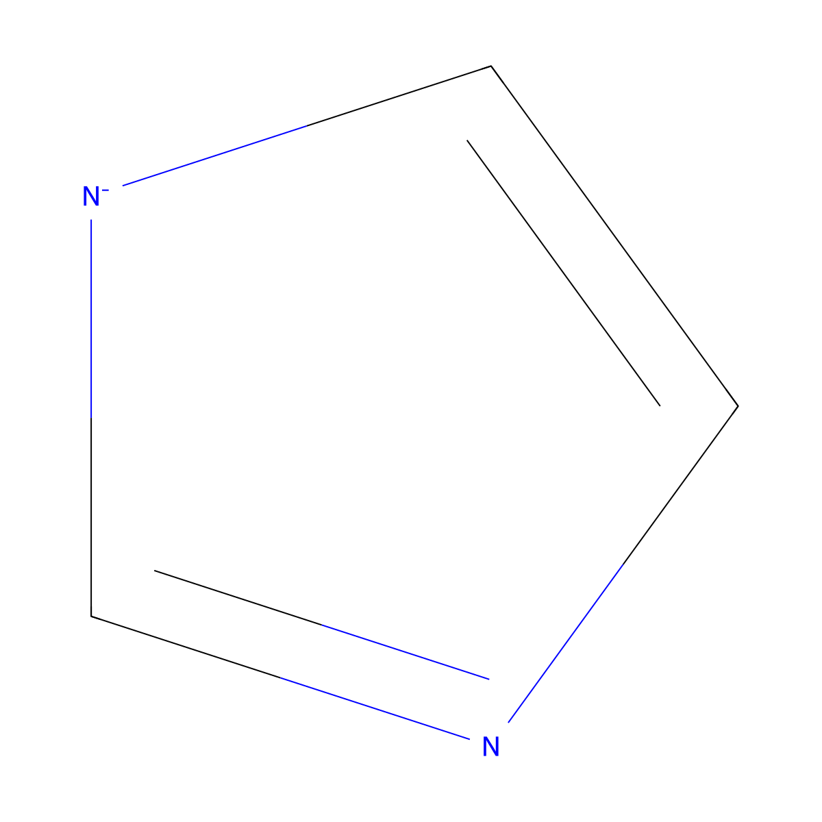 Imidazolate molecular structure, CAS 36954-03-7