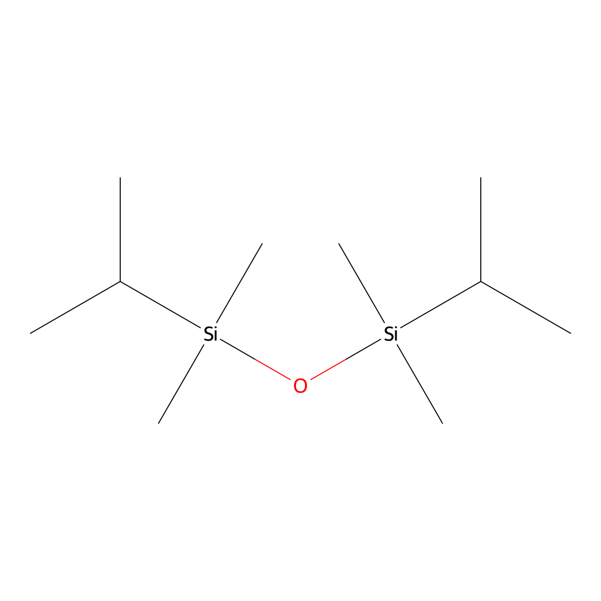 1,3-Diisopropyl-1,1,3,3-tetramethyldisiloxane molecular structure, CAS 36957-90-1