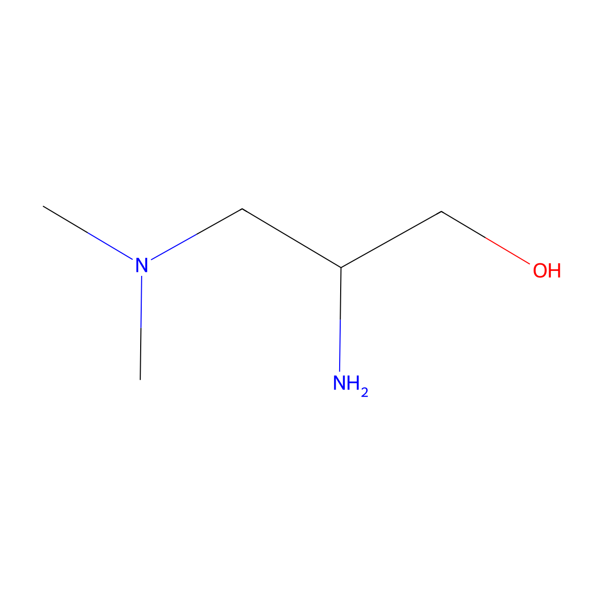 (2S)-2-amino-3-(dimethylamino)propan-1-ol molecular structure, CAS 369652-55-1