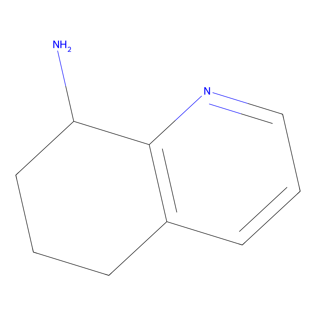 (8S)-5,6,7,8-Tetrahydroquinolin-8-amine molecular structure, CAS 369656-57-5