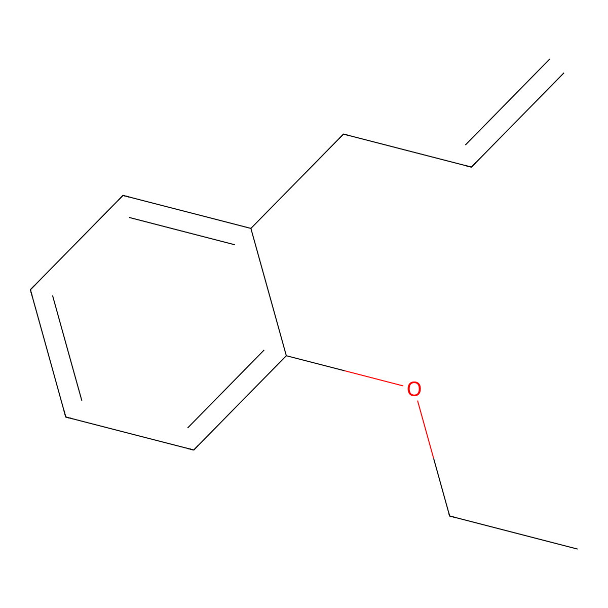 3-(2-Ethoxyphenyl)-1-propene molecular structure, CAS 3698-31-5