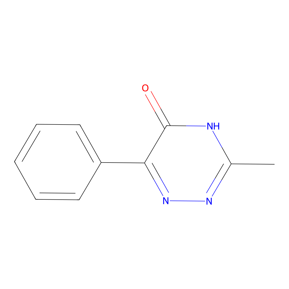 Desaminometamitron molecular structure, CAS 36993-94-9