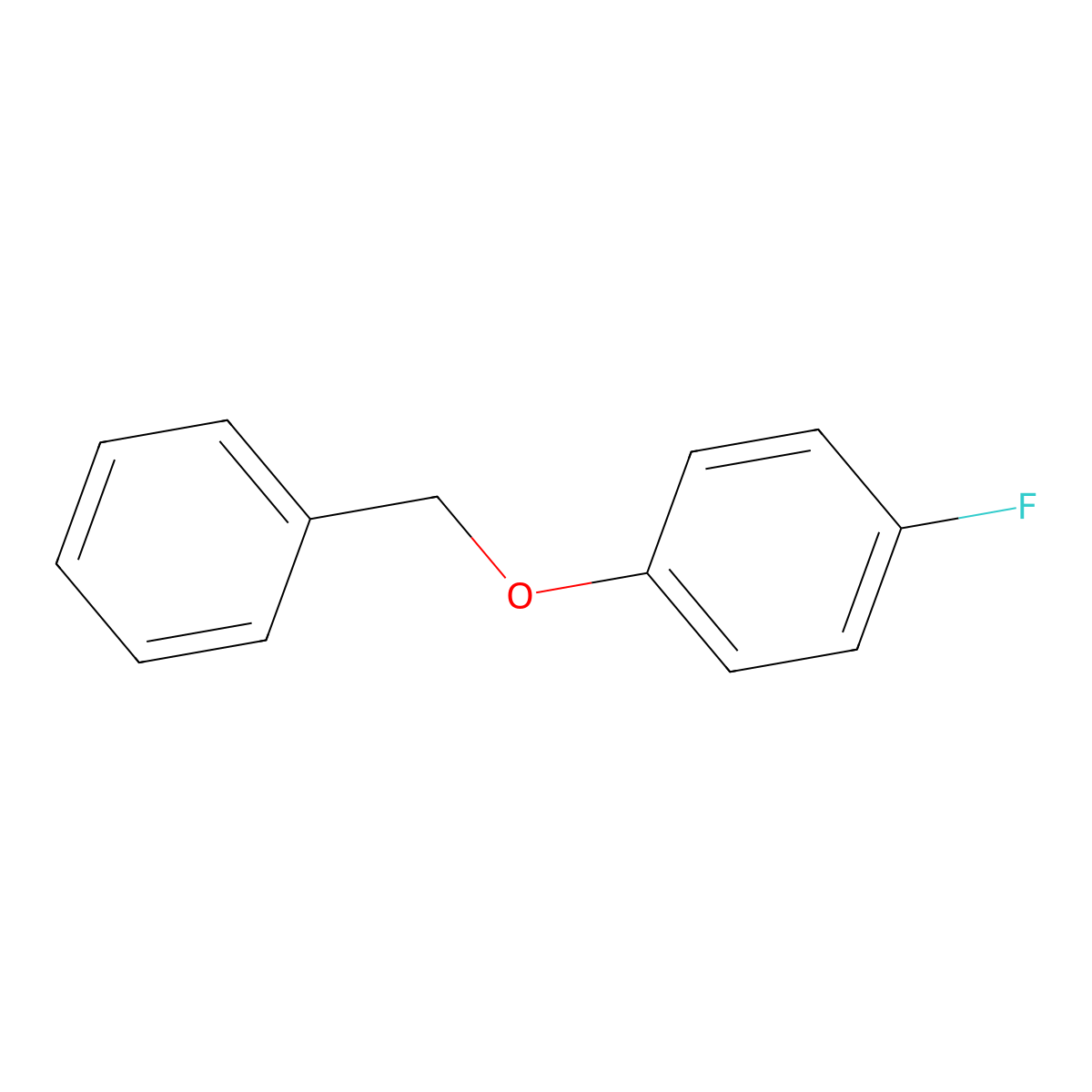 1-(Benzyloxy)-4-fluorobenzene molecular structure, CAS 370-78-5