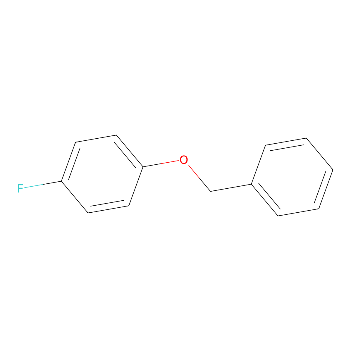 1-(Benzyloxy)-4-fluorobenzene molecular structure, CAS 370-78-5