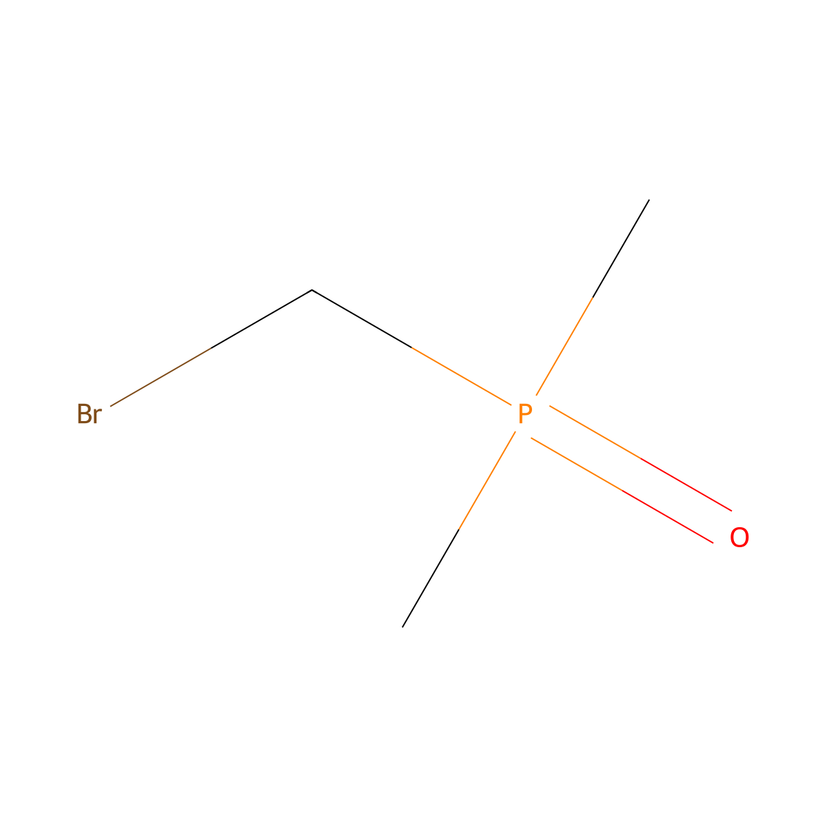 Bromo(dimethylphosphoryl)methane molecular structure, CAS 37016-57-2