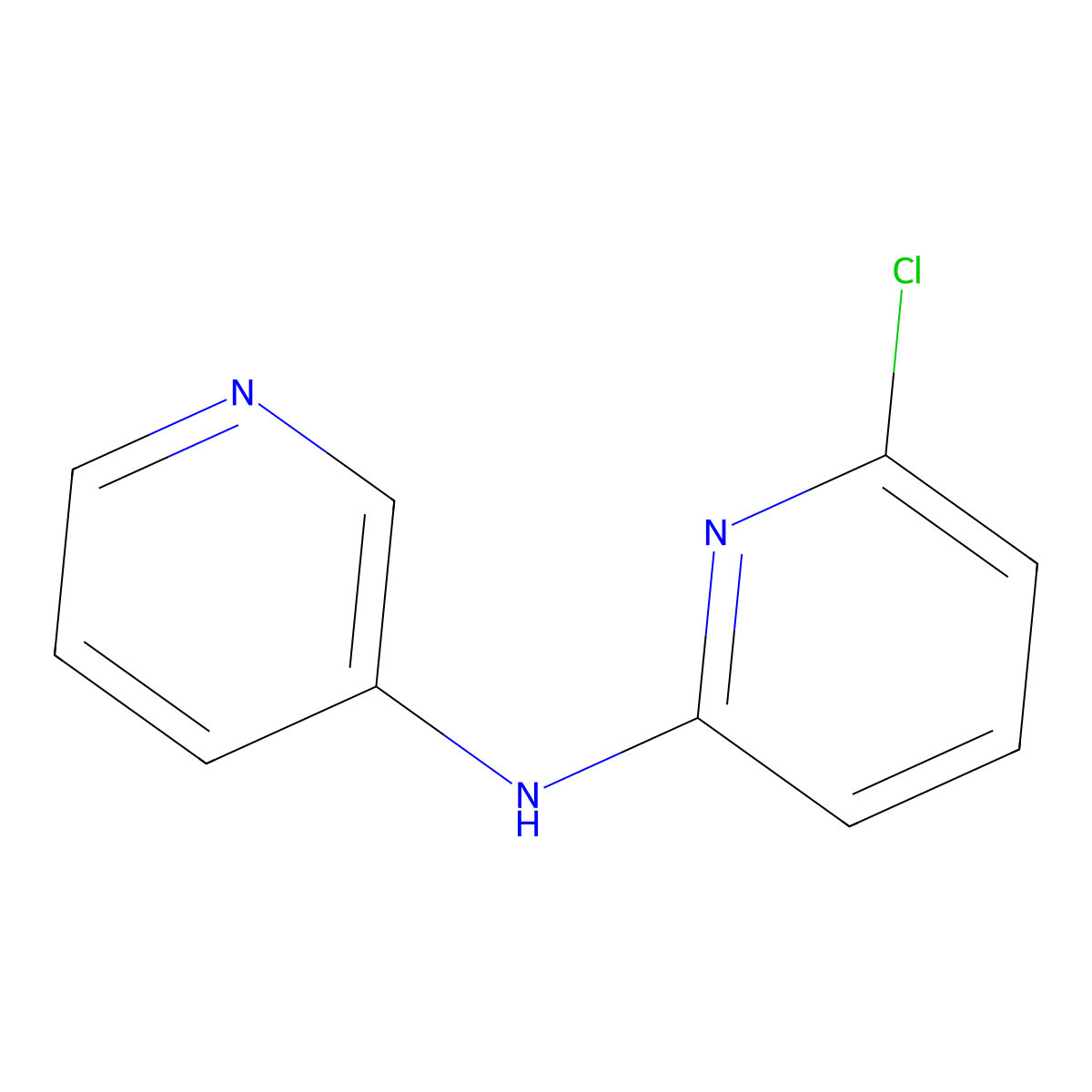 6-Chloro-N-(pyridin-3-YL)pyridin-2-amine molecular structure, CAS 370571-25-8