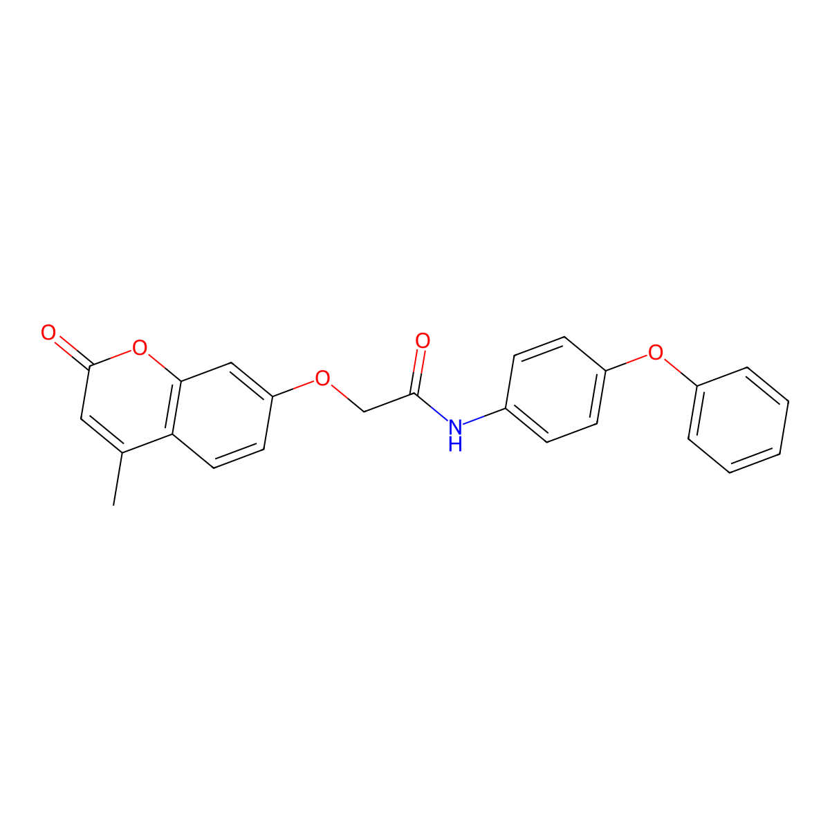 2-(4-methyl-2-oxochromen-7-yl)oxy-N-(4-phenoxyphenyl)acetamide molecular structure, CAS 370575-22-7