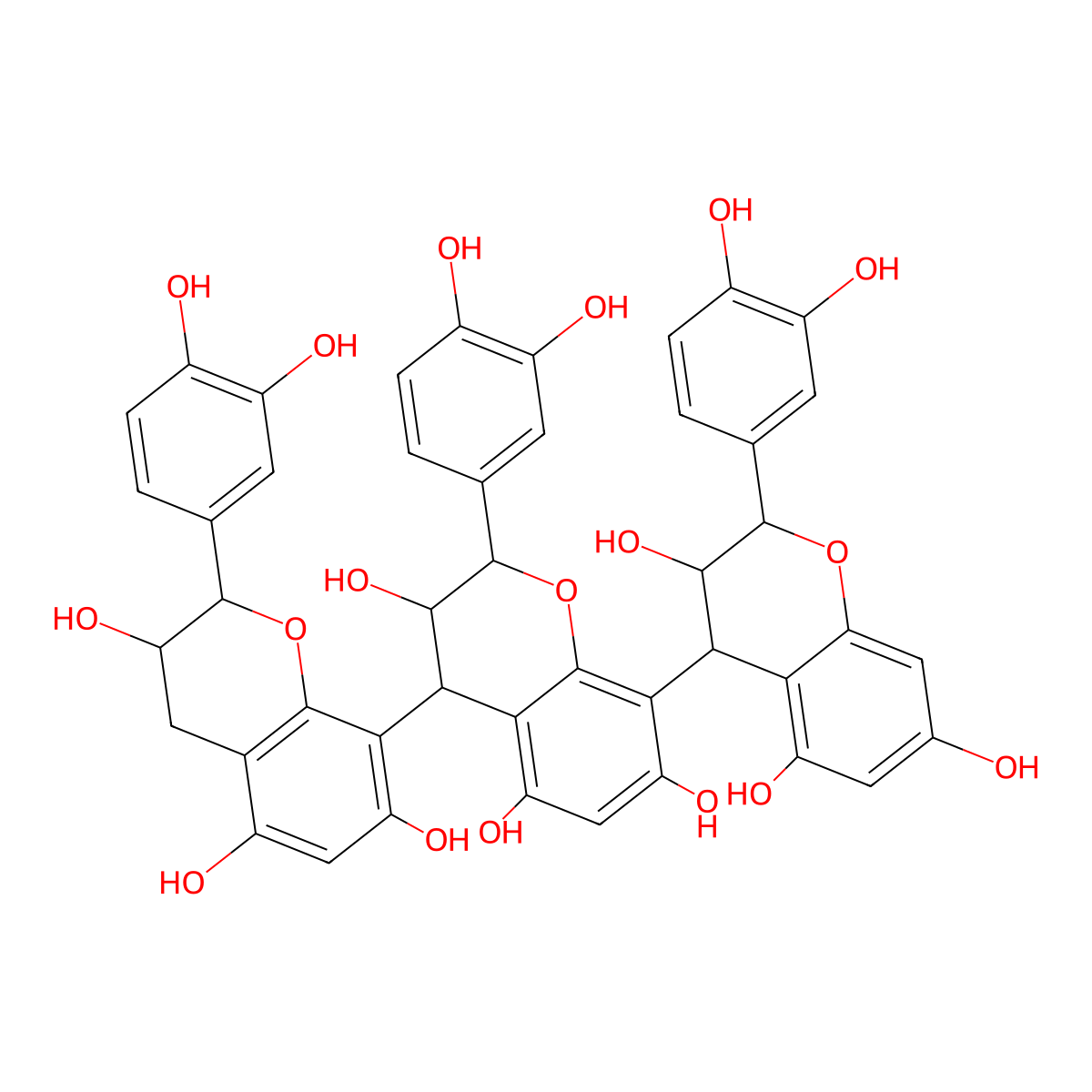 Procyanidin C2 molecular structure, CAS 37064-31-6
